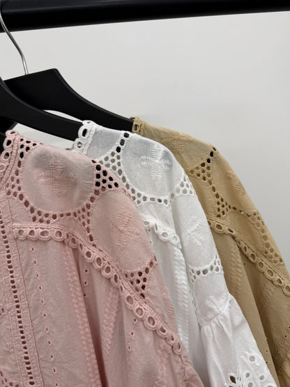 Haveone - Blusa Sangallo Volant