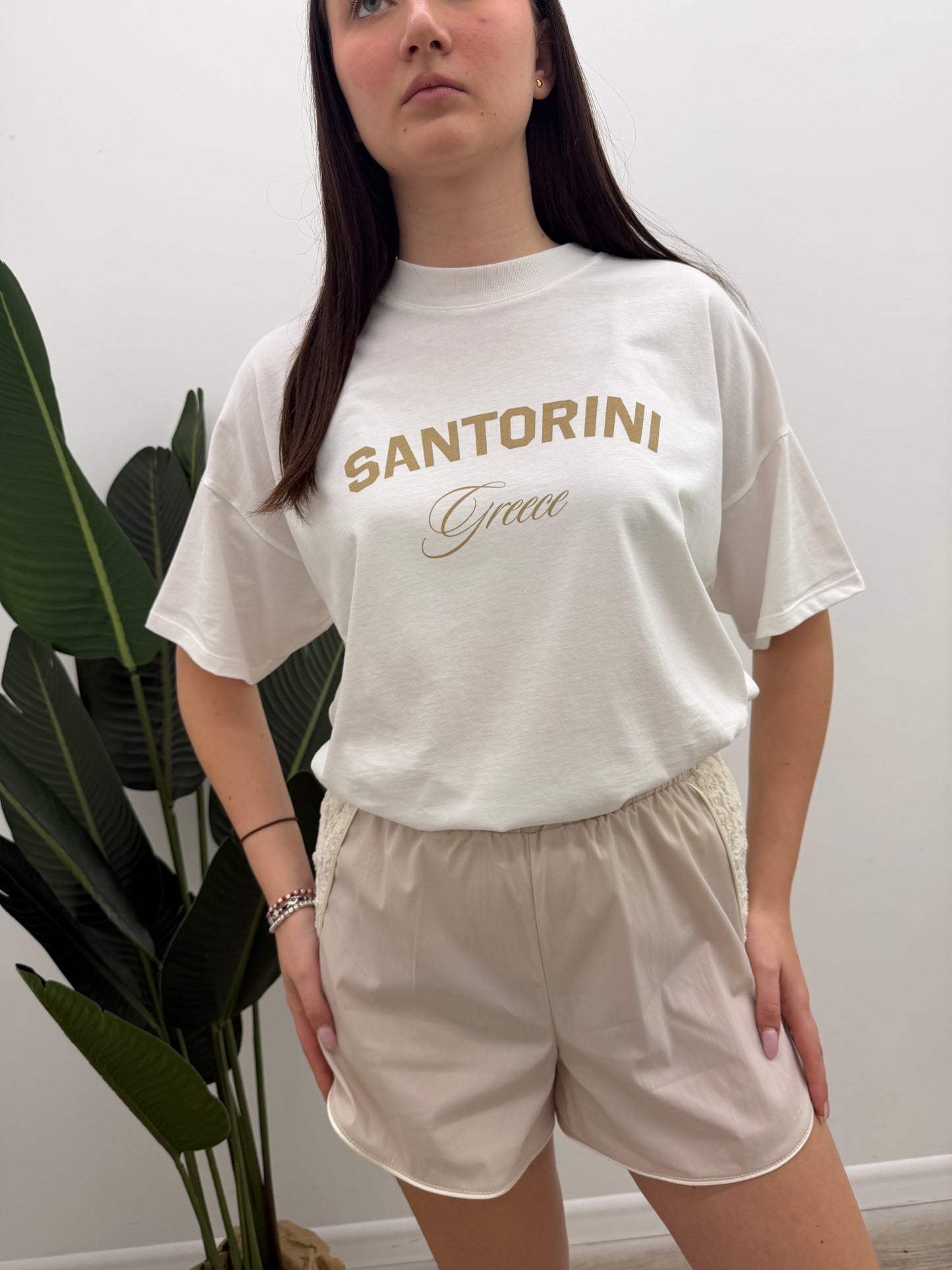 Haveone - Shorts Bande Pizzo