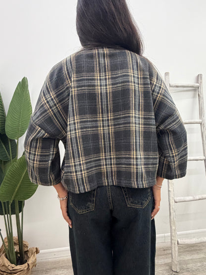 Vicolo - Blusa Fiocco Check