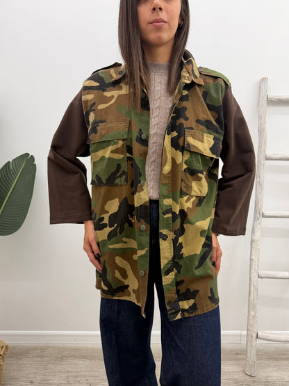 Susy Mix - Camicia Camo Stampa