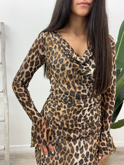 Haveone - Abito Animalier Arriccio