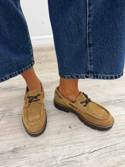 Ovyé - Mocassino Camoscio