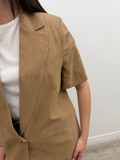 Haveone - Blazer Crinkle Manica Corta
