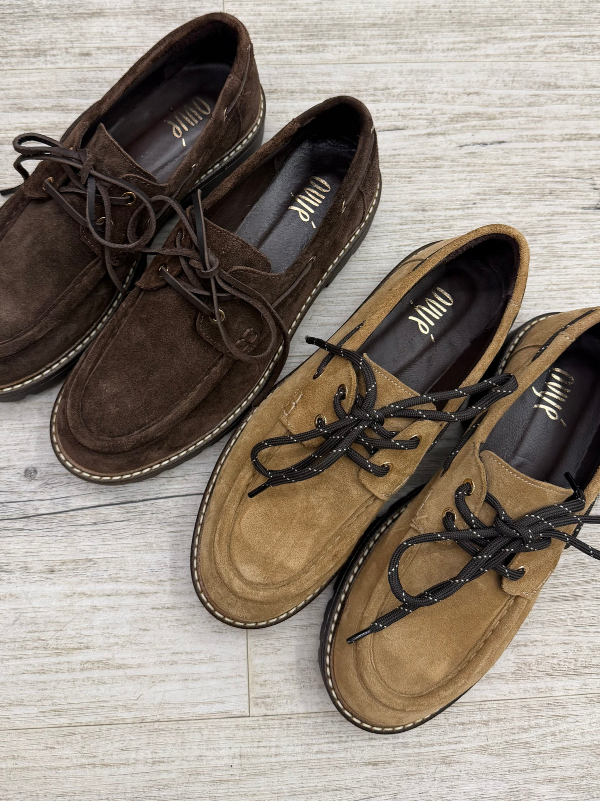 Ovyé - Mocassino Camoscio