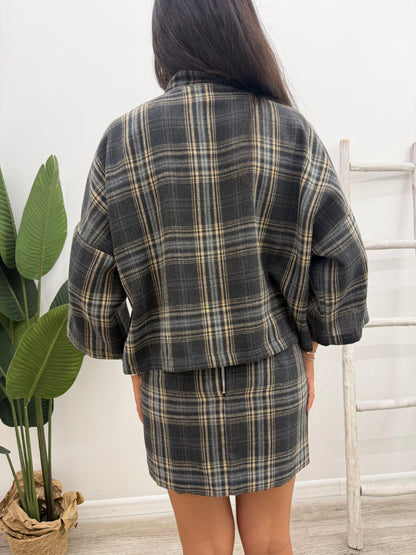 Vicolo - Blusa Fiocco Check