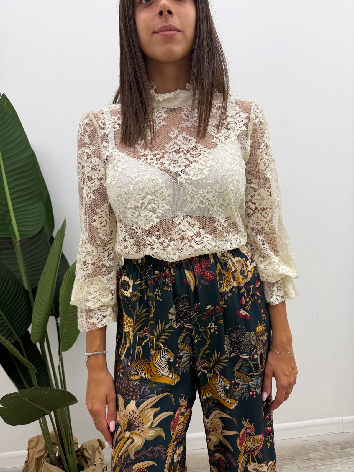 Haveone - Blusa Pizzo