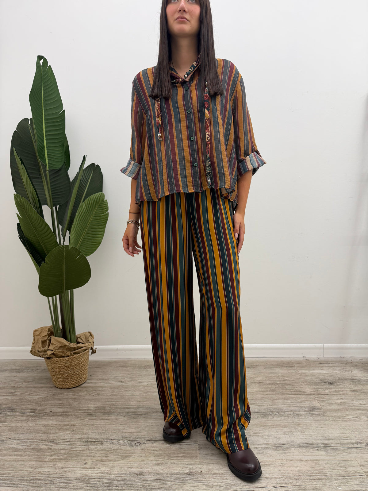 Haveone - Pantalone Riga Bottiglia