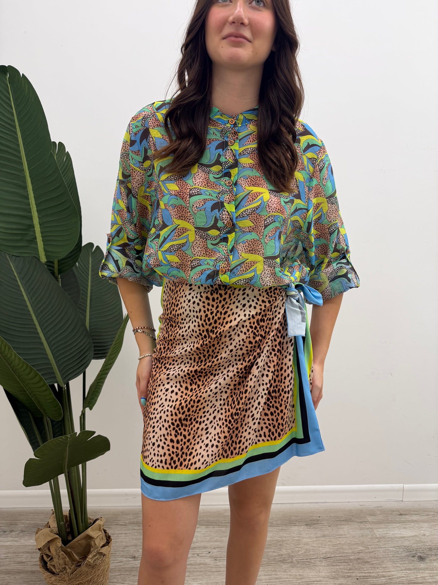 Haveone - Minigonna Cheetah