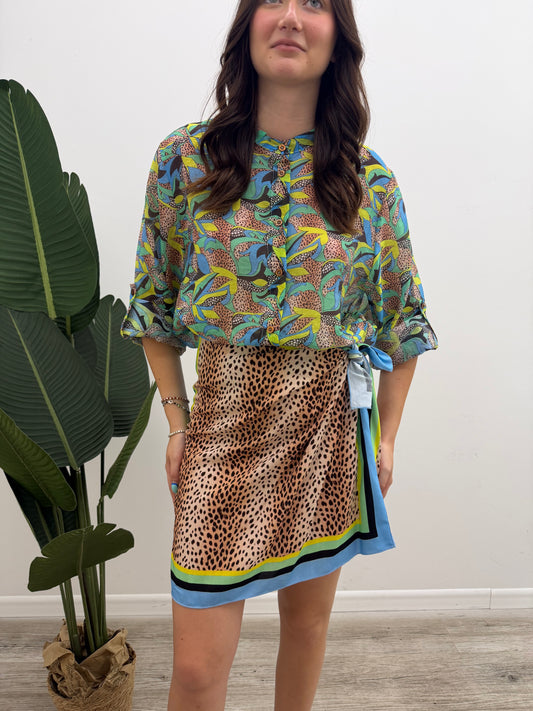 Haveone - Minigonna Cheetah