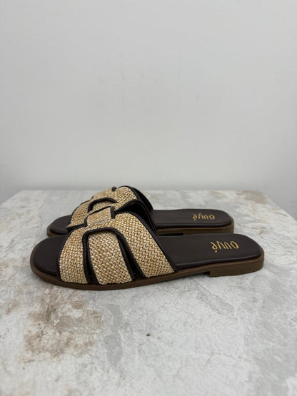 Ovyé - Ciabatta Flat Rafia