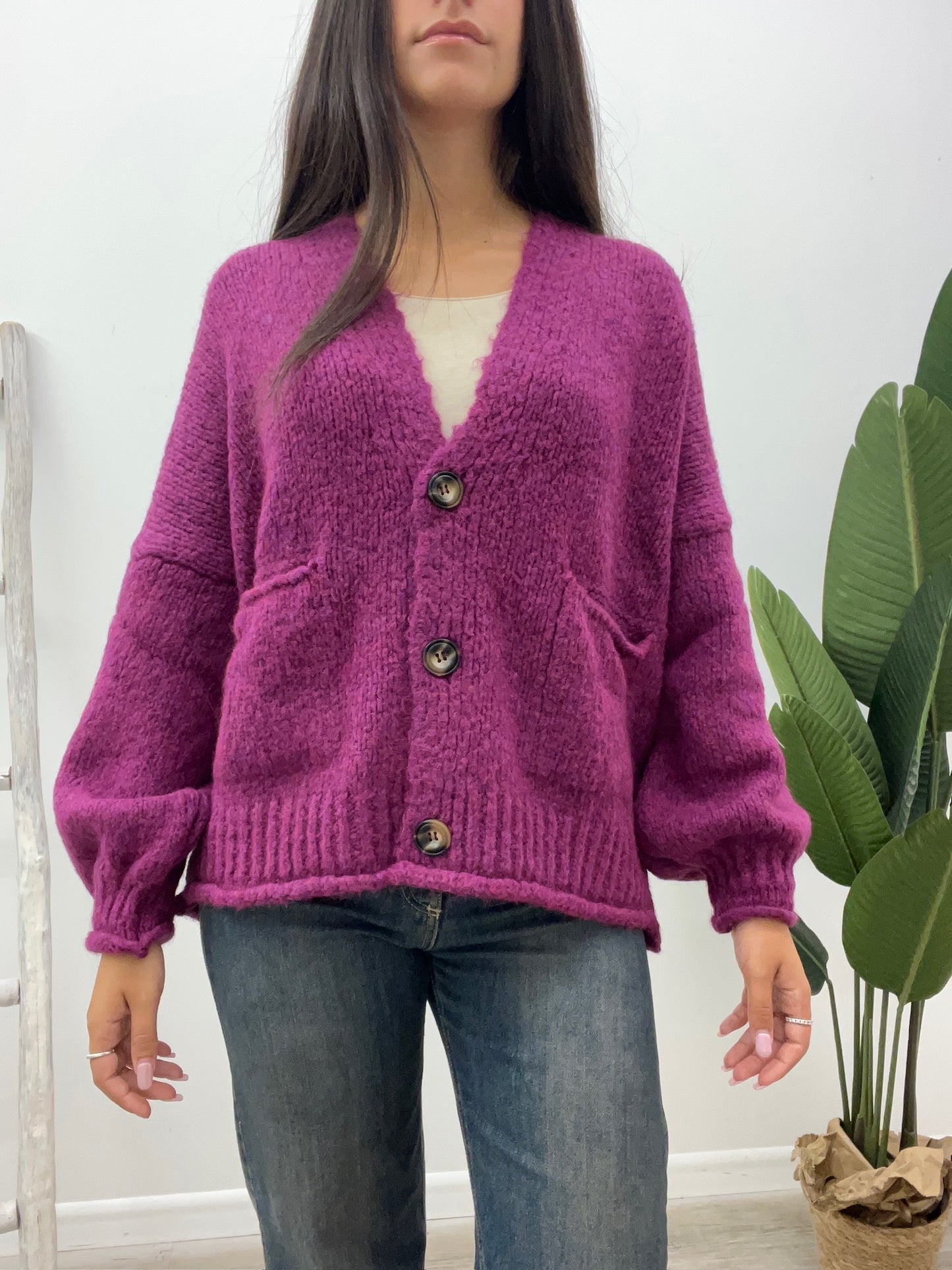 Haveone - Cardigan Bottoni