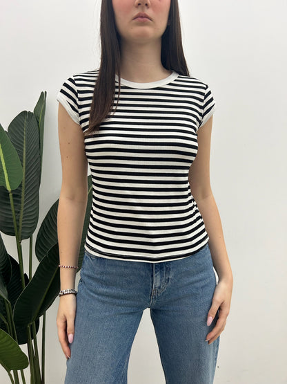 Tensione In - Tshirt Costina Rigata