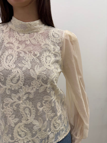 Vicolo - Blusa Pizzo Paisley