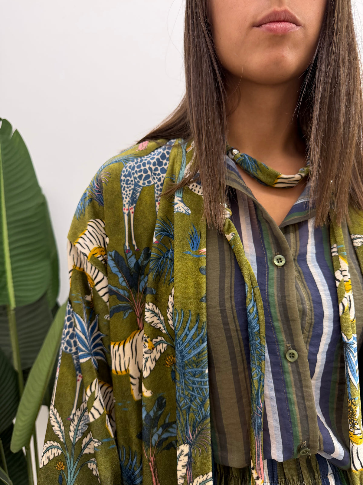 Haveone - Kimono Stampa Jungle