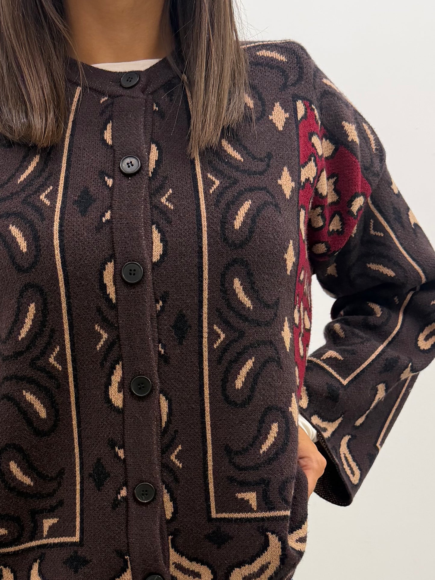 Vicolo - Cardigan Jacquard