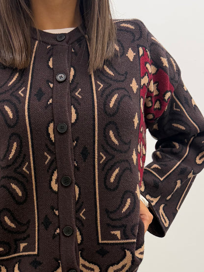 Vicolo - Cardigan Jacquard