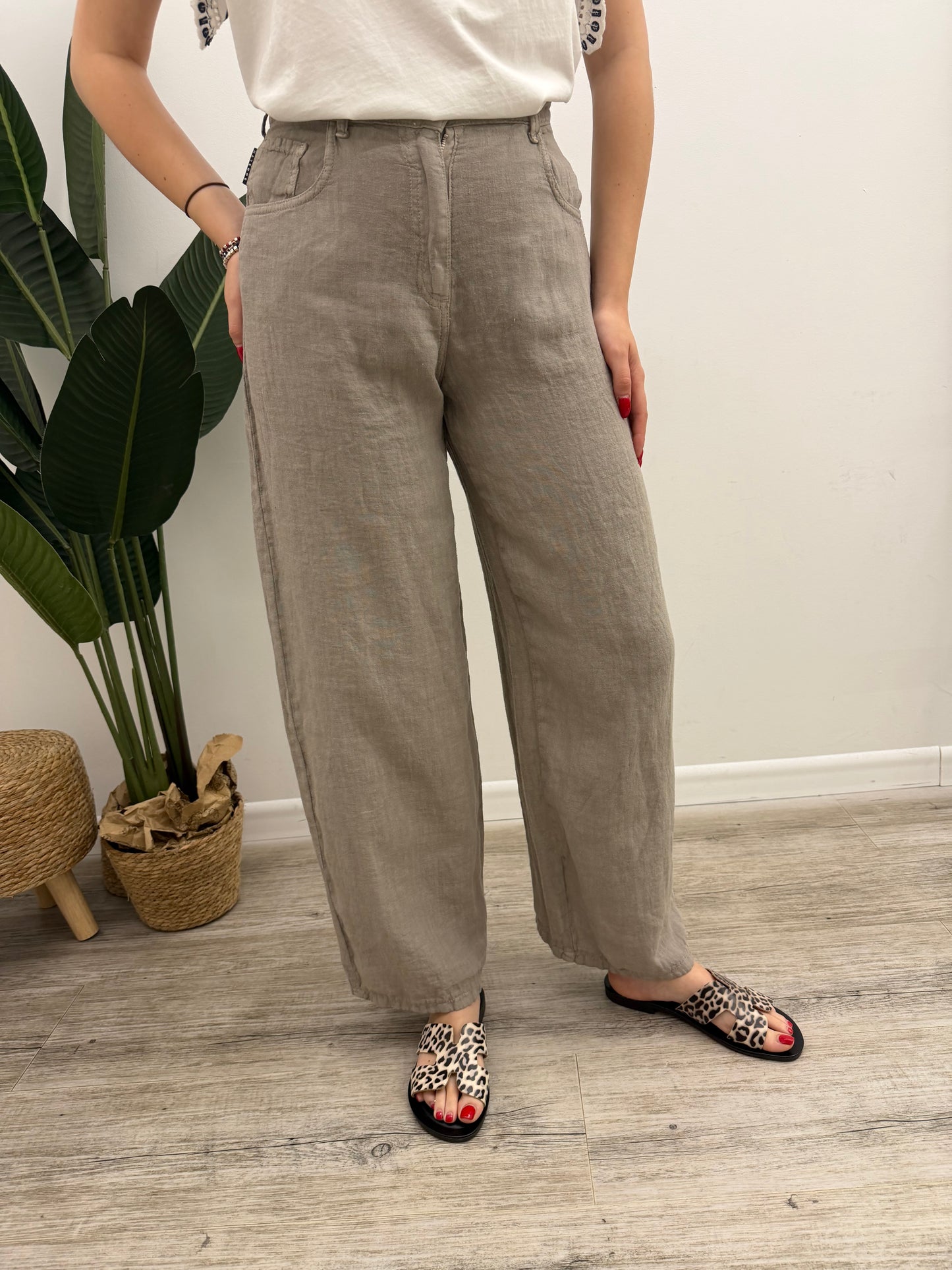 Haveone - Pantalone Bella Lino