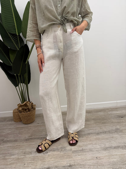 Haveone - Pantalone Bella Lino