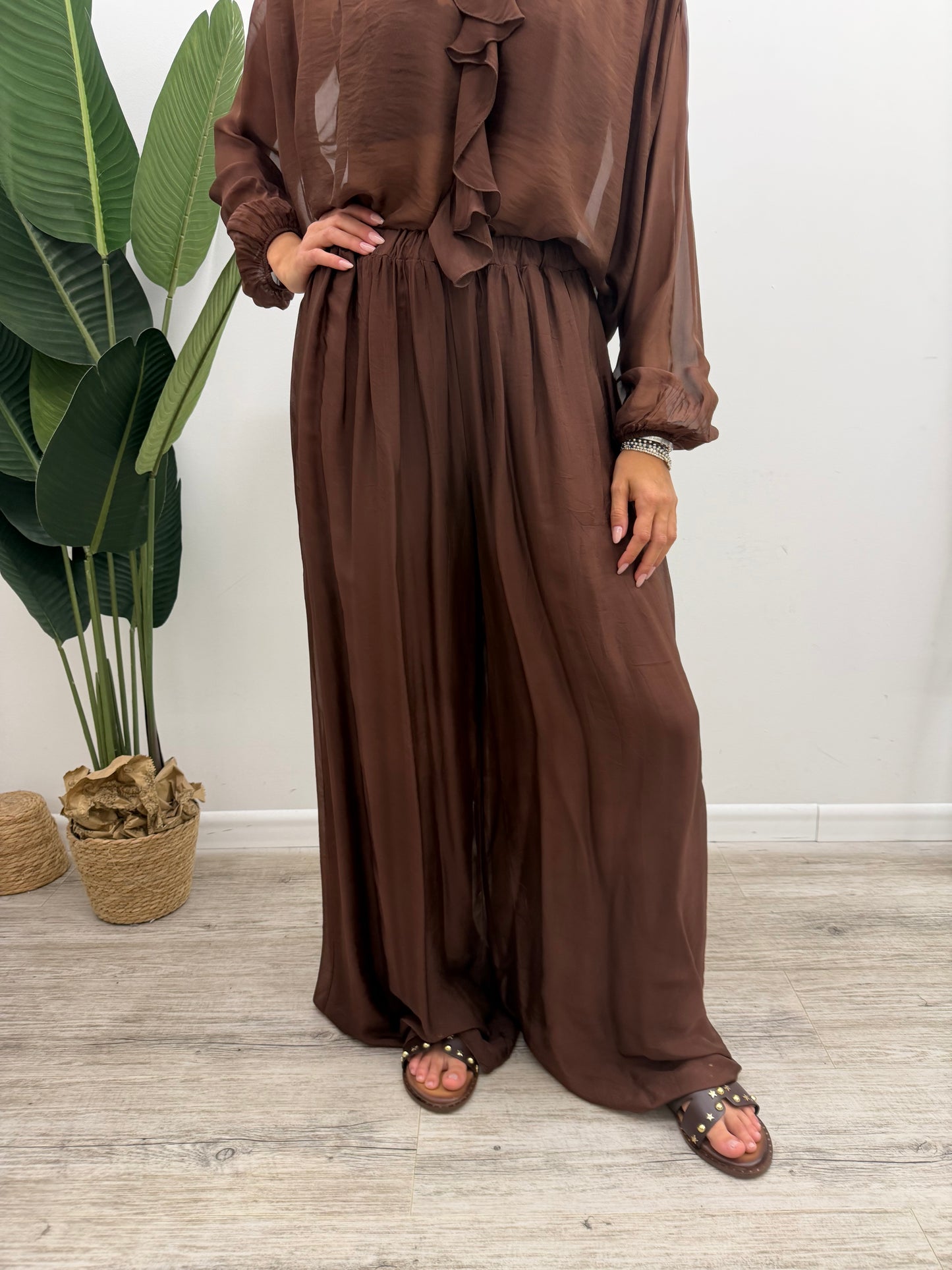 Haveone - Pantalone Seta