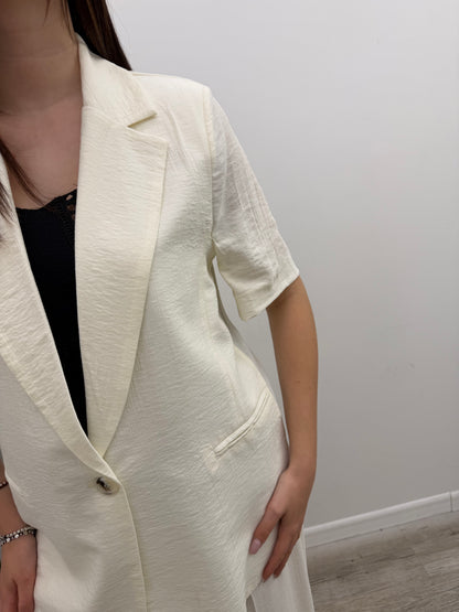 Haveone - Blazer Crinkle Manica Corta