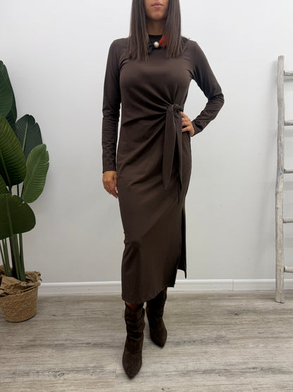 Haveone - Abito Jersey Nodo