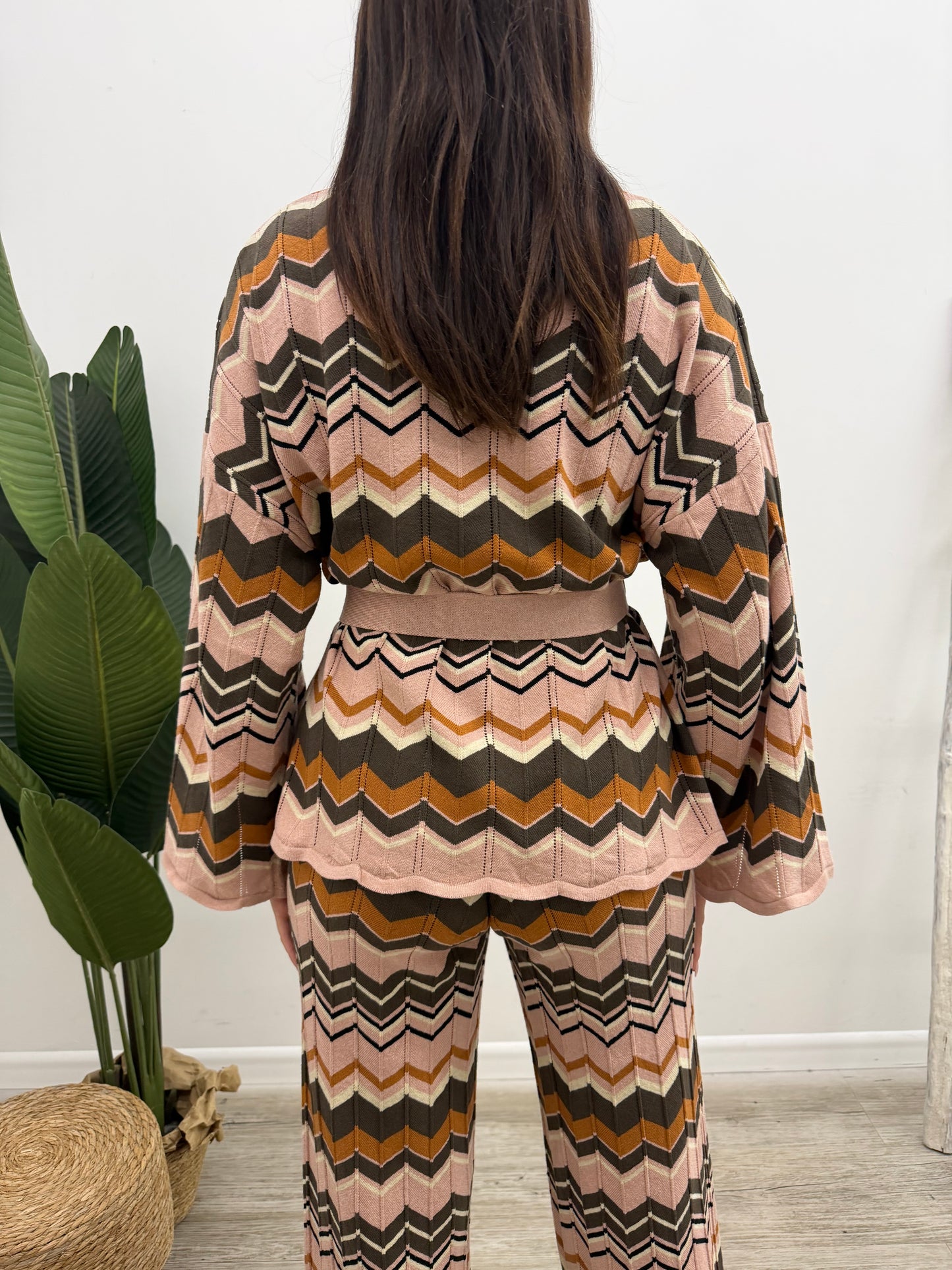 Vicolo - Cardigan Chevron