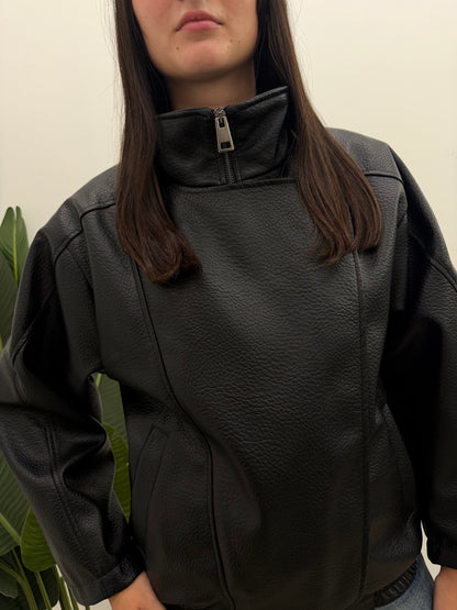 Haveone - Giubbotto Biker Ecopelle