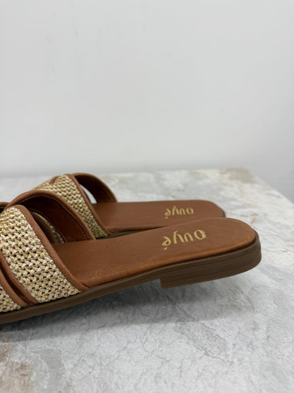 Ovyé - Ciabatta Flat Rafia