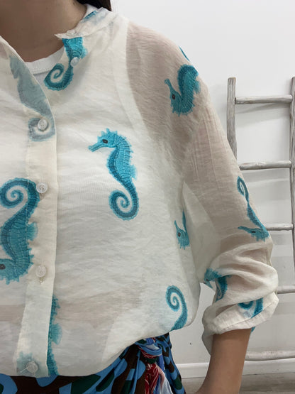 Haveone - Camicia Seahorse