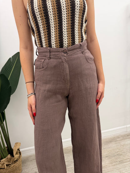 Haveone - Pantalone Bella Lino
