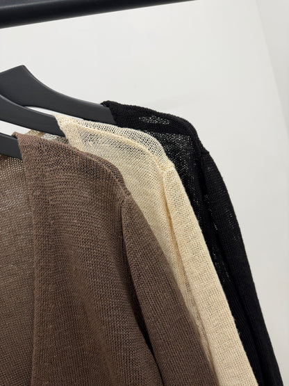 Vicolo - Cardigan Lungo Spacchi