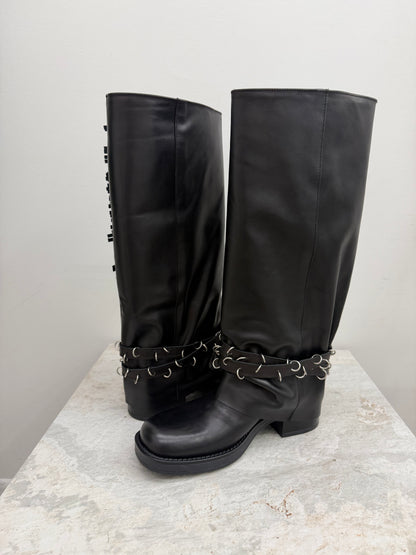 Ovyé - Stivale Biker Frange