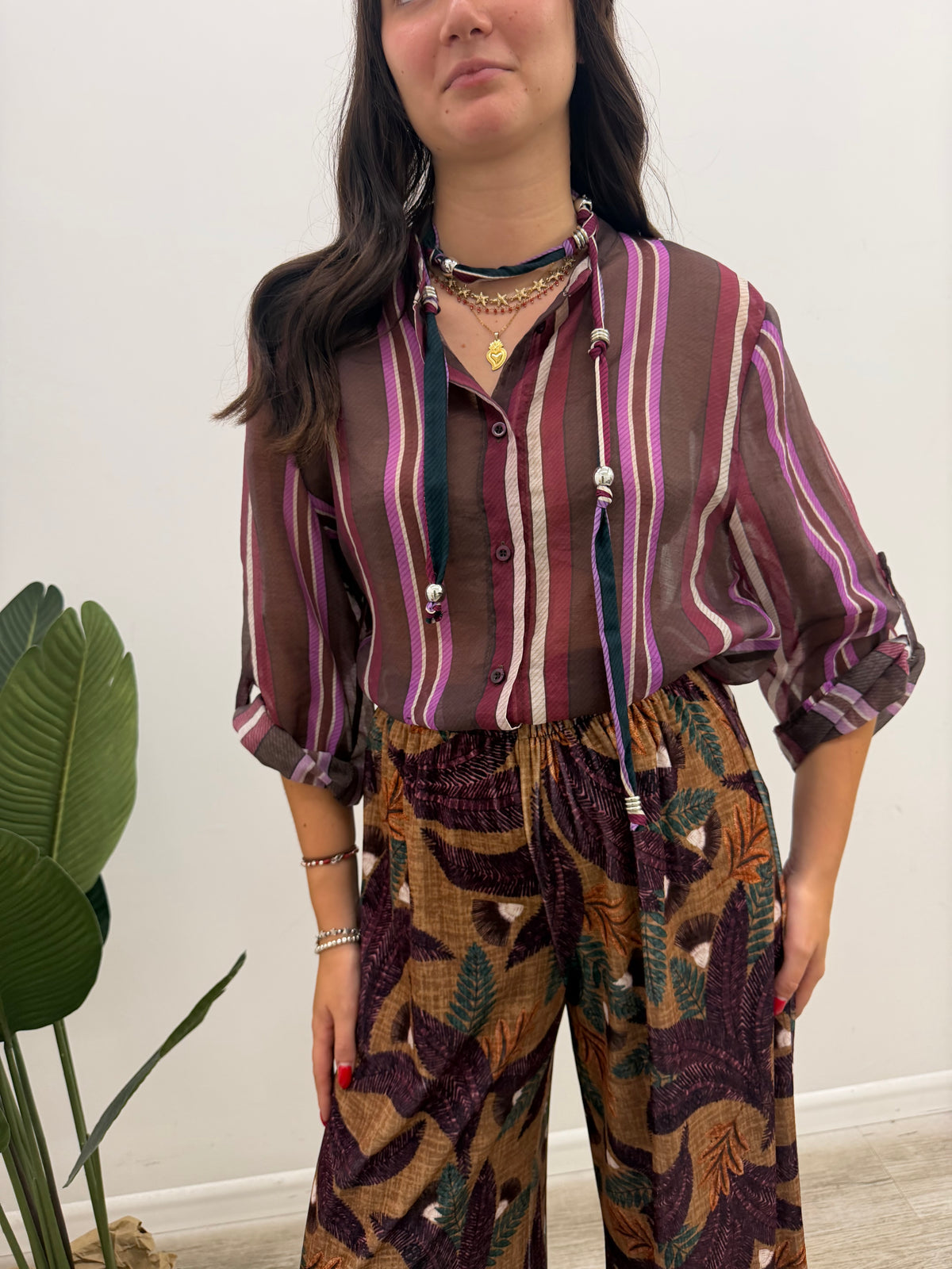 Haveone - Camicia Collana Riga