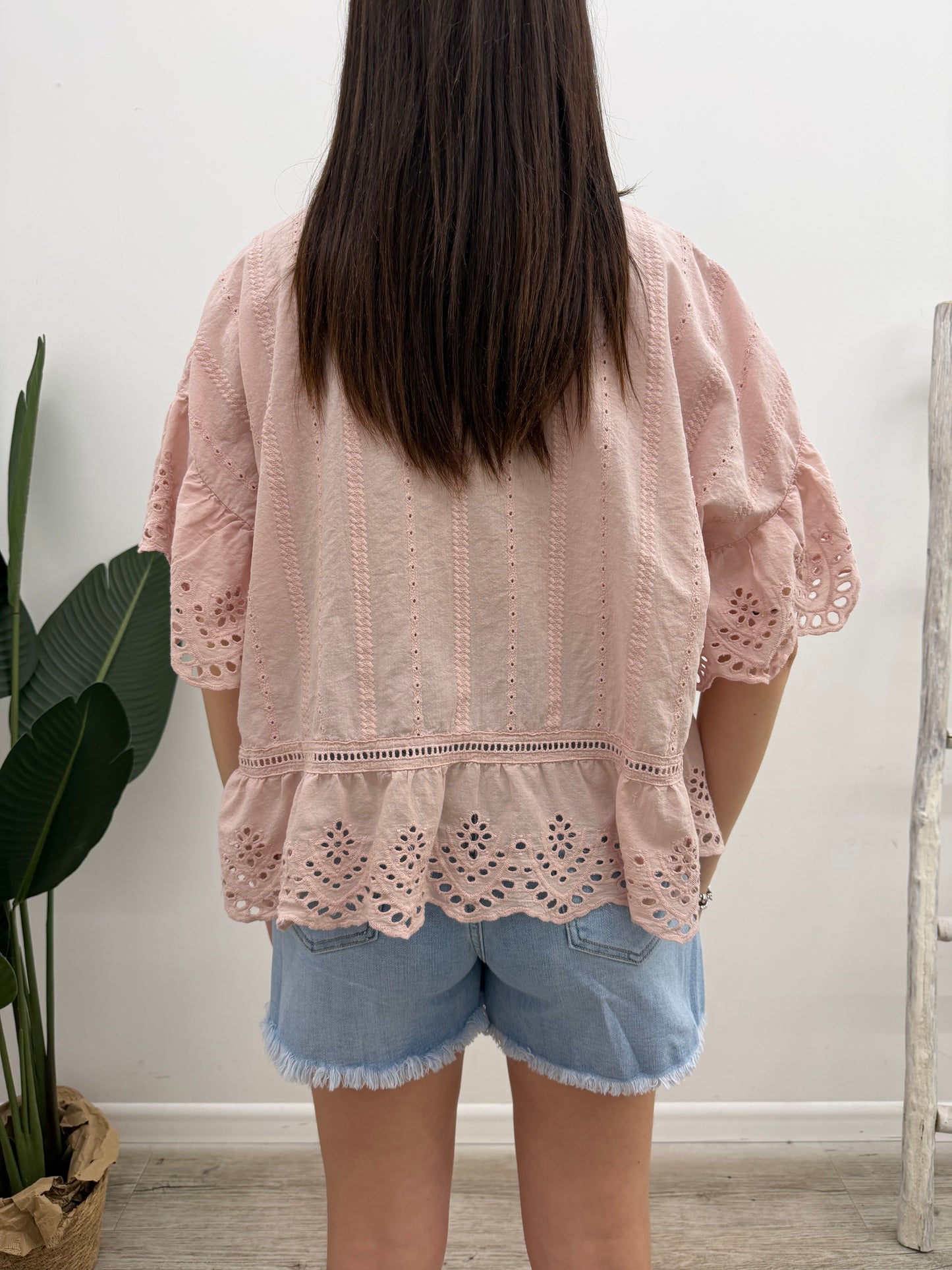 Haveone - Blusa Sangallo Volant
