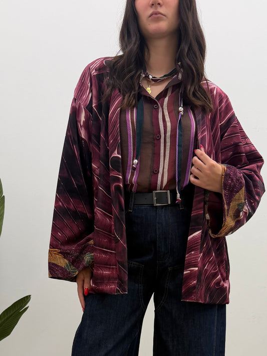 Haveone - Kimono Stampa Conchiglia