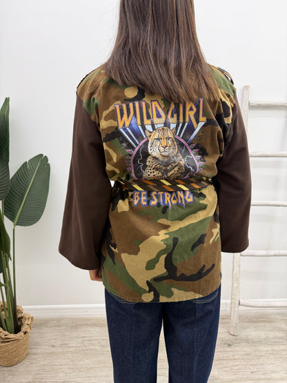 Susy Mix - Camicia Camo Stampa