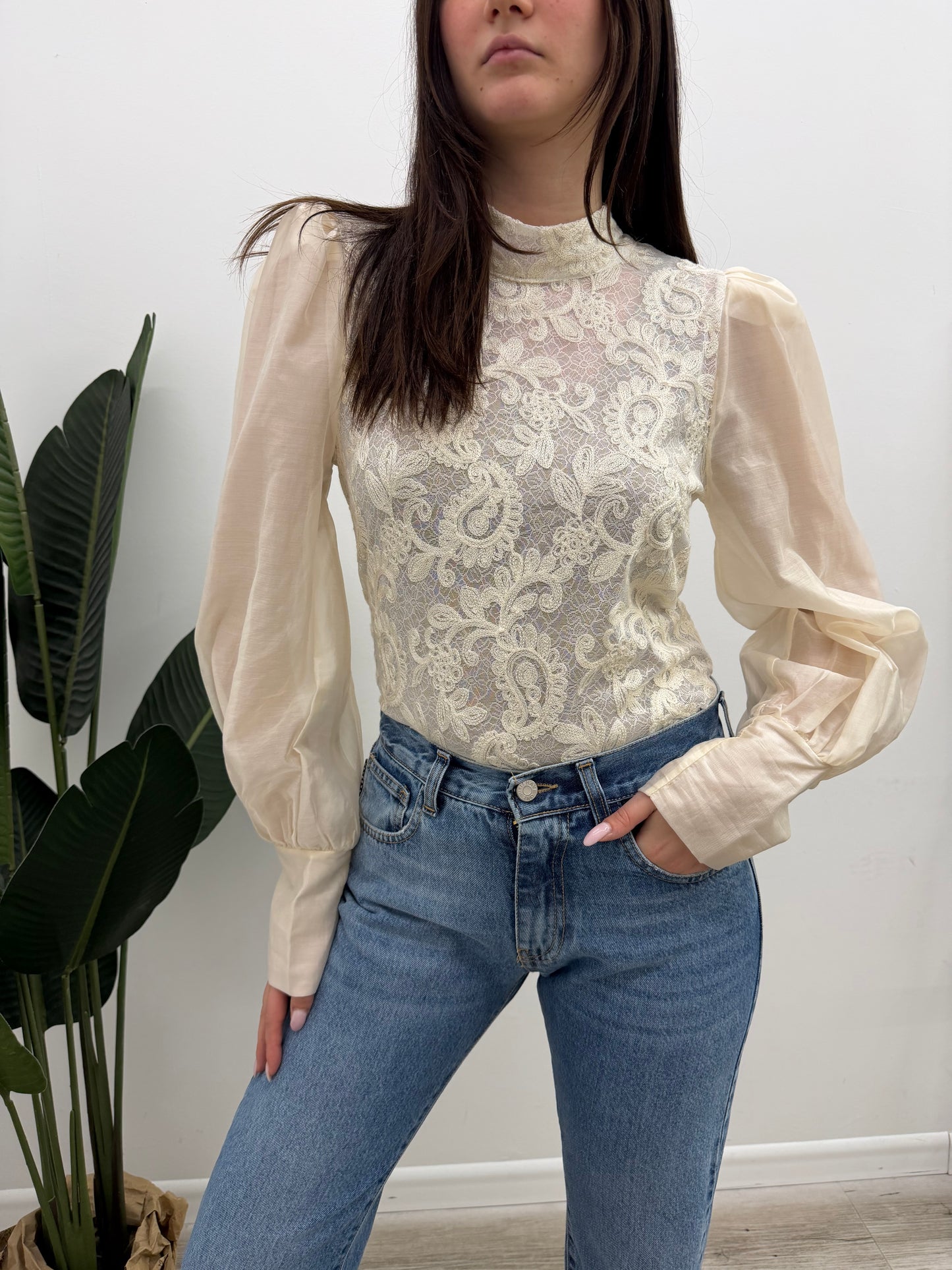 Vicolo - Blusa Pizzo Paisley