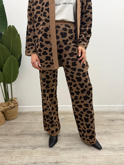 Kontatto - Pantalone Maculato Lurex