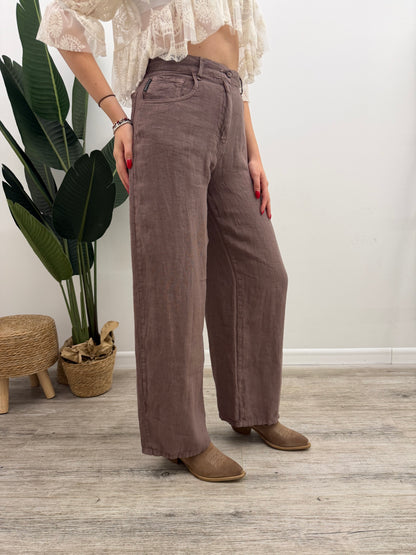 Haveone - Pantalone Bella Lino