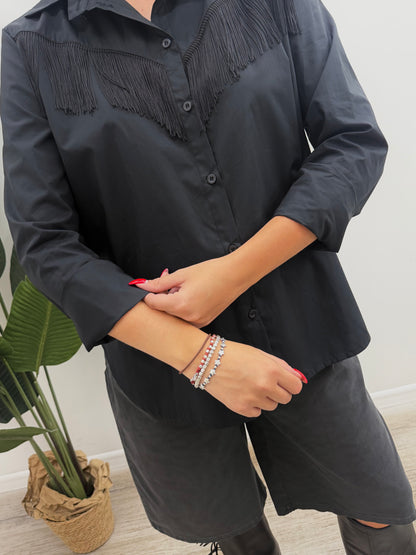 Susy Mix - Camicia Frangia