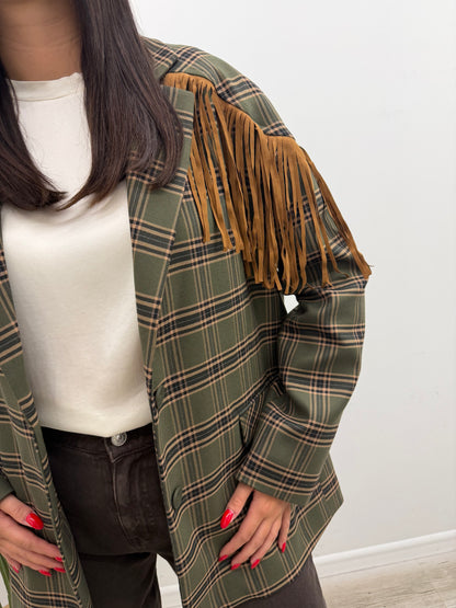 Haveone - Blazer Check Frange