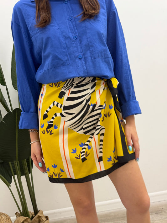 Haveone - Minigonna Zebra