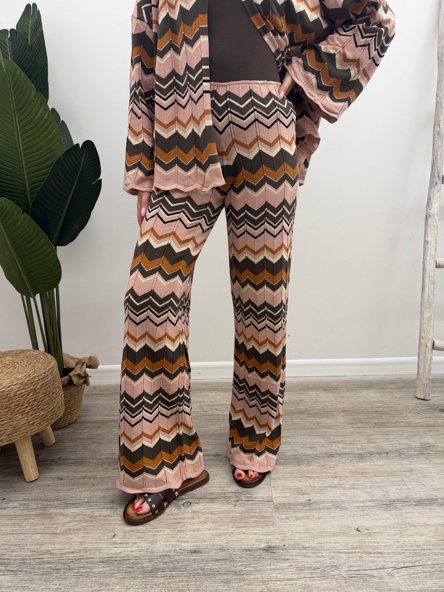 Vicolo - Pantalone Chevron