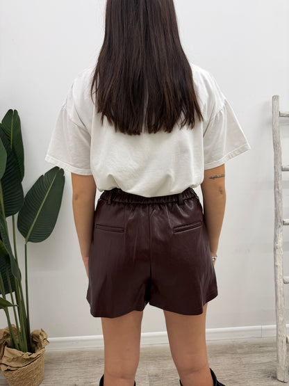 Haveone - Shorts Ecopelle