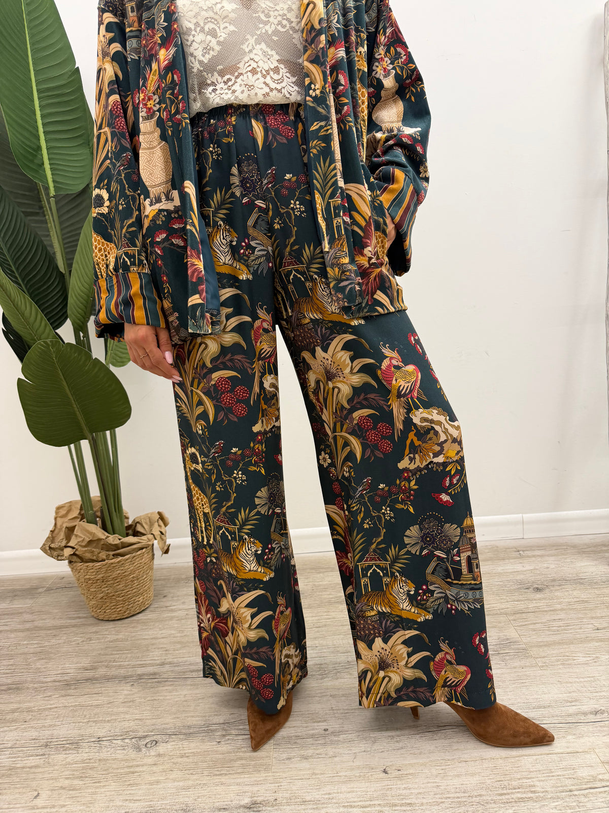 Haveone - Pantalone Stampa Cina
