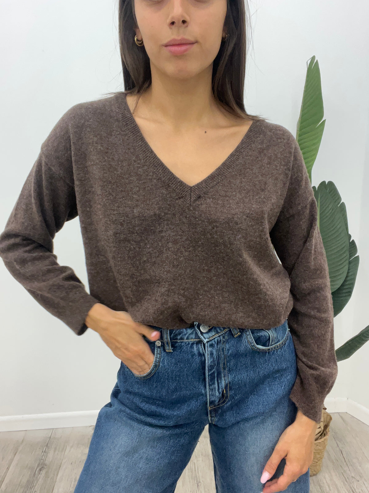 Haveone - Twin Set Pull a V+Top