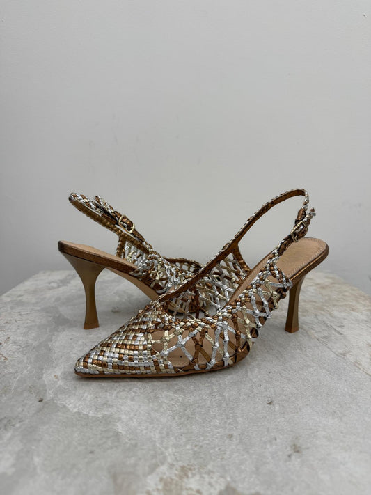 Ovyé - Slingback Intrecciate Multicolor