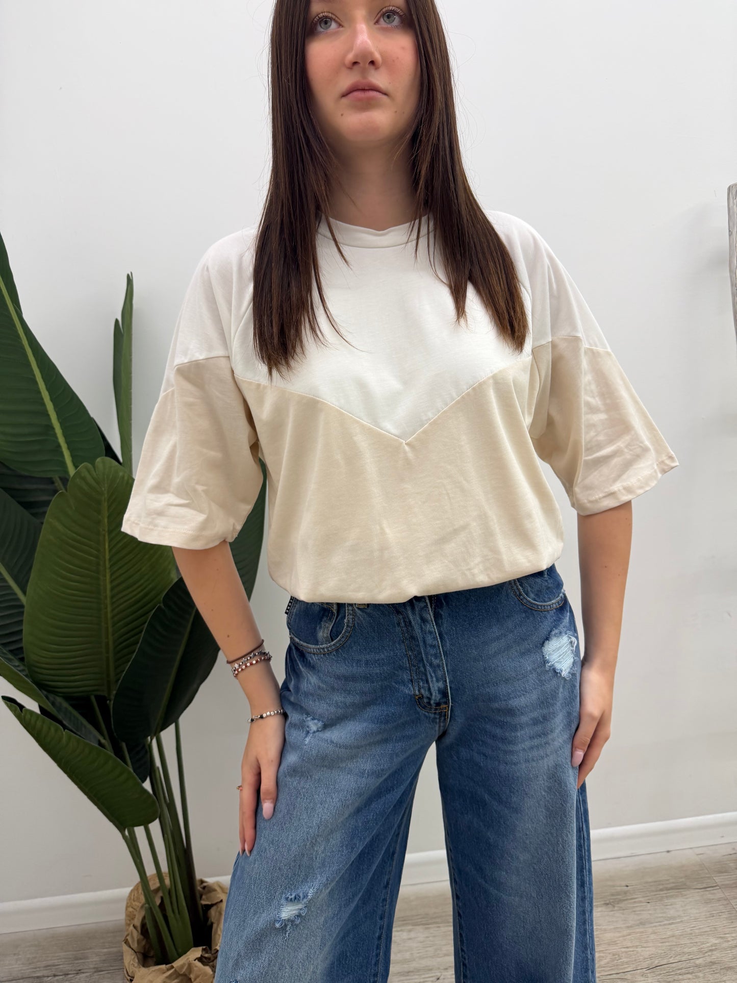 Tensione In - Tshirt Bicolor