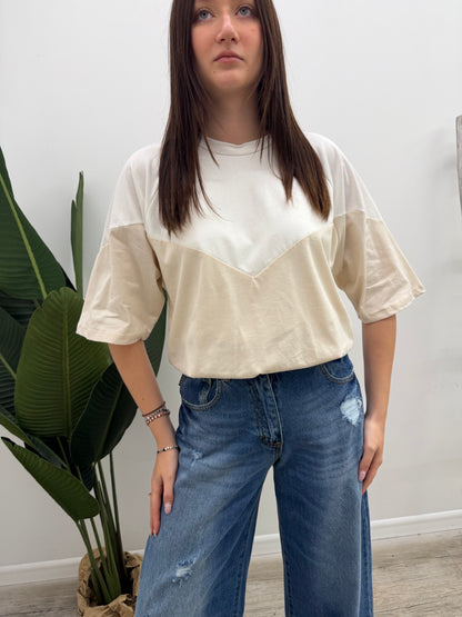 Tensione In - Tshirt Bicolor