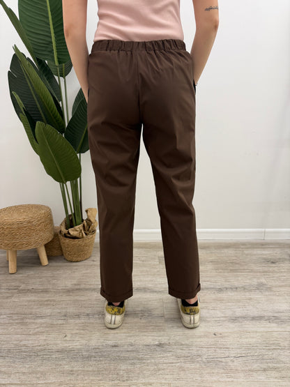 Vicolo - Pantalone Coulisse Popeline